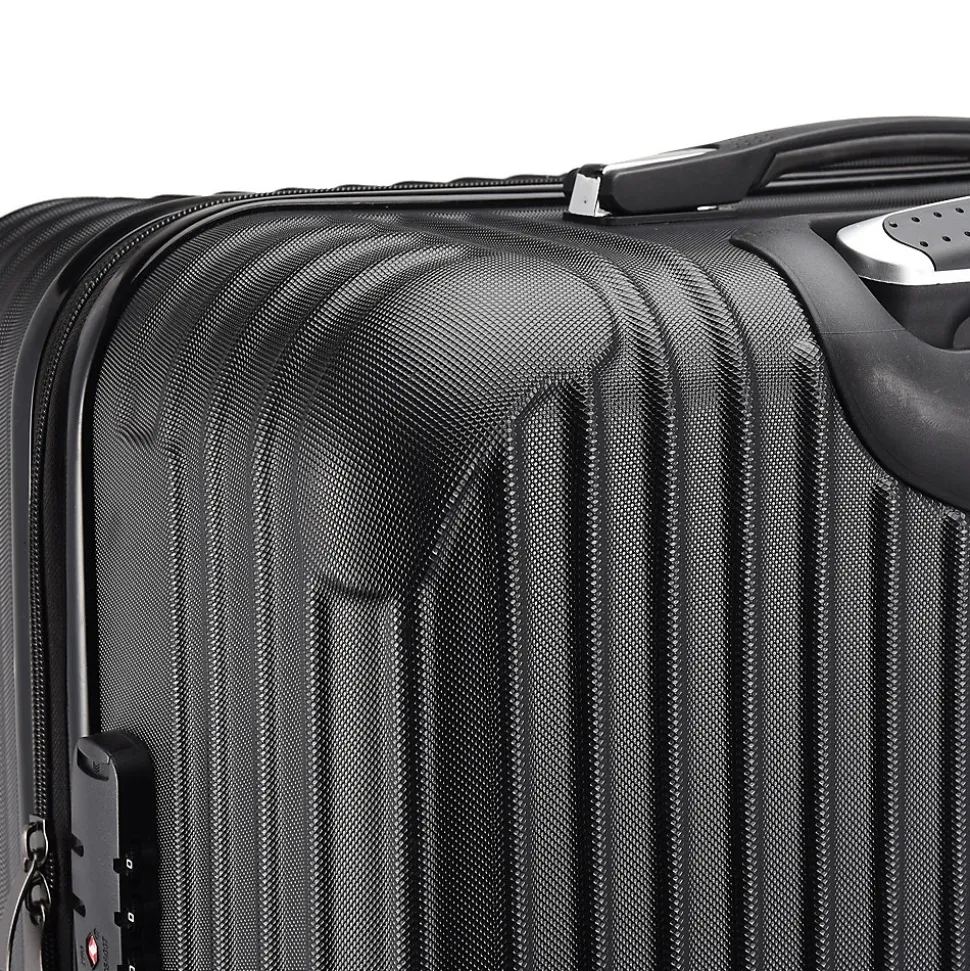 Ensemble De 3 Valises à 4 Roues Avec Serrure à Combinaison, Valise Rigide En Abs, Valise Trolley