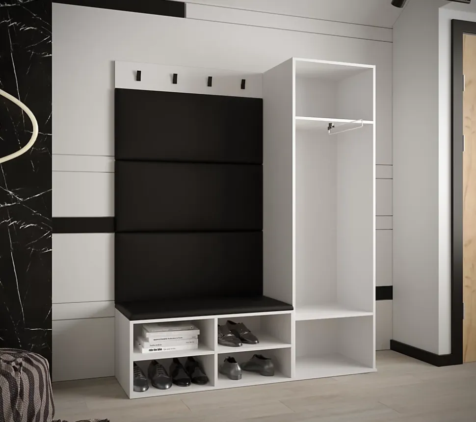 Ensemble de garde-robe Miro 6 184x134x42 (Blanc + Manila 02)