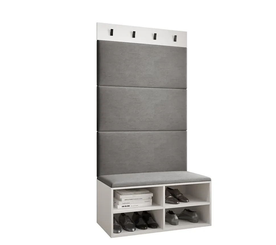 Ensemble de garde-robe Miro 2 184x84x42 (Blanc + Manila 16)
