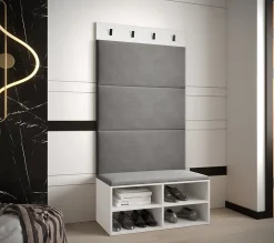 Ensemble de garde-robe Miro 2 184x84x42 (Blanc + Manila 16)