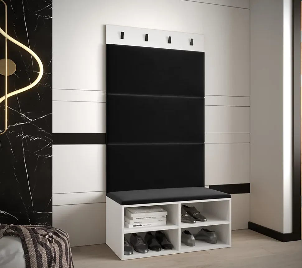 Ensemble de garde-robe Miro 2 184x84x42 (Blanc + Manila 18)
