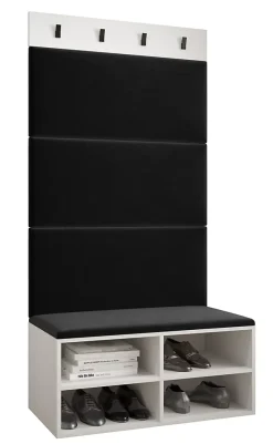 Ensemble de garde-robe Miro 2 184x84x42 (Blanc + Manila 18)