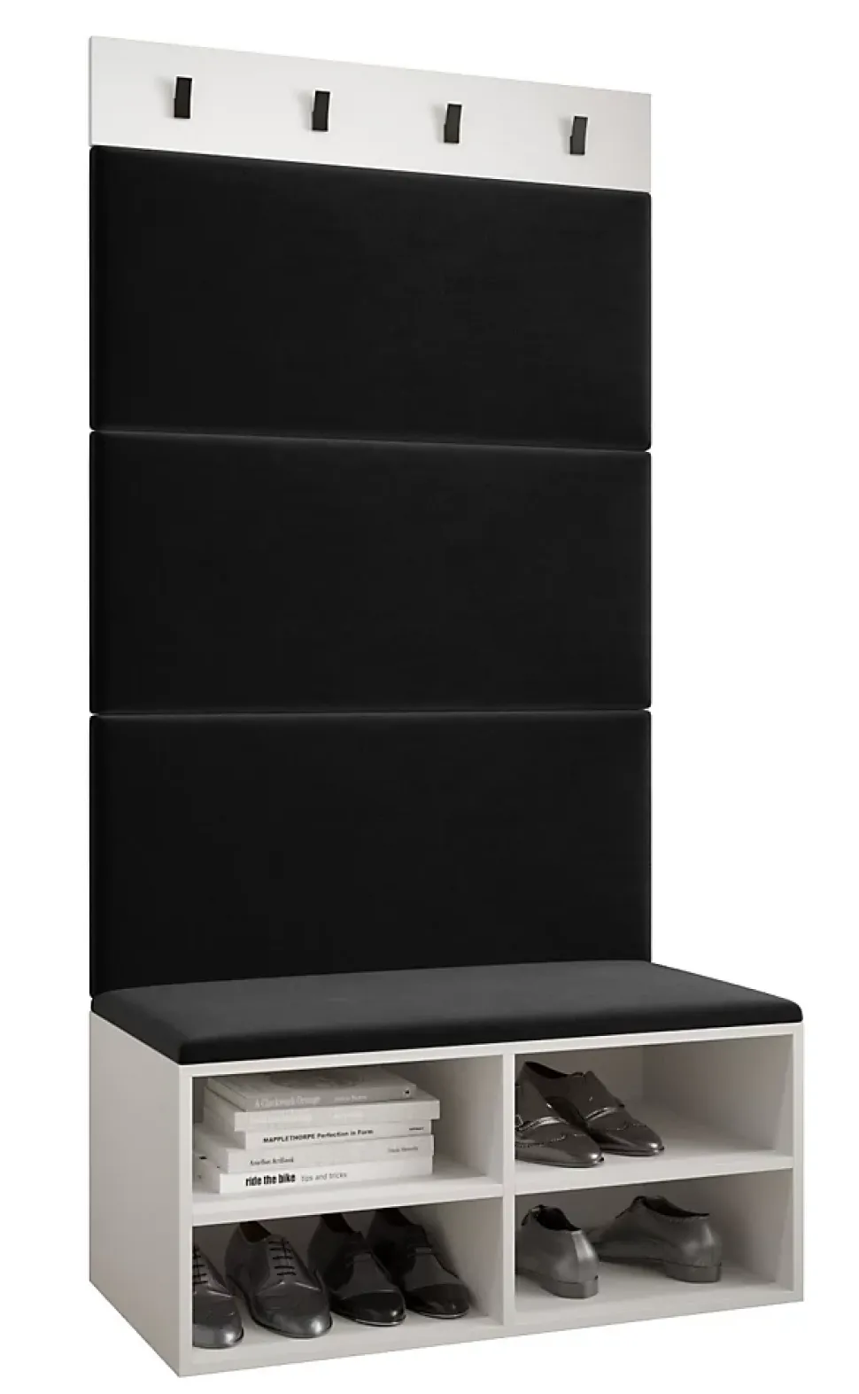 Ensemble de garde-robe Miro 2 184x84x42 (Blanc + Manila 18)