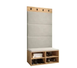 Ensemble de garde-robe Miro 2 184x84x42 (Chêne artisanal + Manila 02)