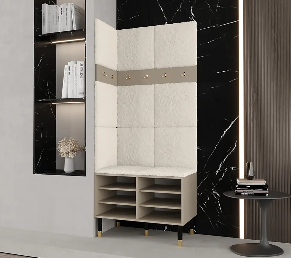 Ensemble de garde-robe Palermo 11 200x84x46 (Cachemire + Poso 100)
