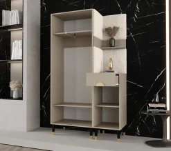 Ensemble de garde-robe Palermo 6 200x116x46 (Cachemire + Poso 100)