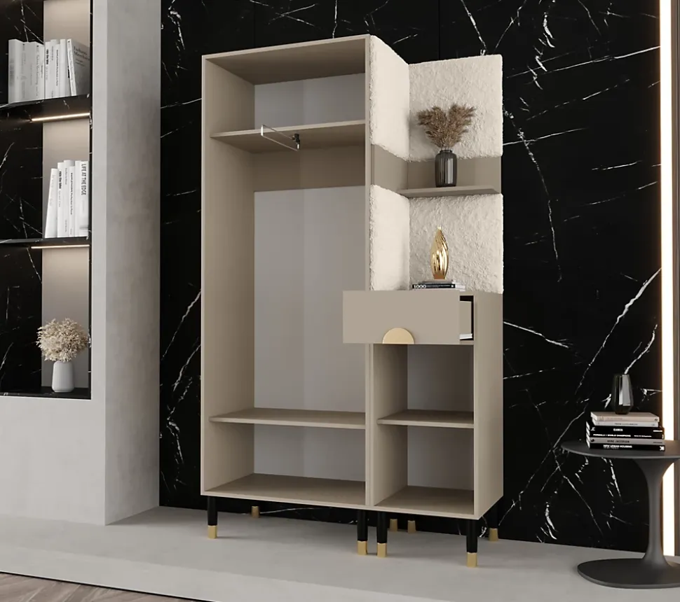Ensemble de garde-robe Palermo 6 200x116x46 (Cachemire + Poso 100)