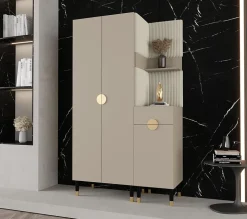 Ensemble de garde-robe Palermo 6 200x116x46 (Cachemire + Poso 100)