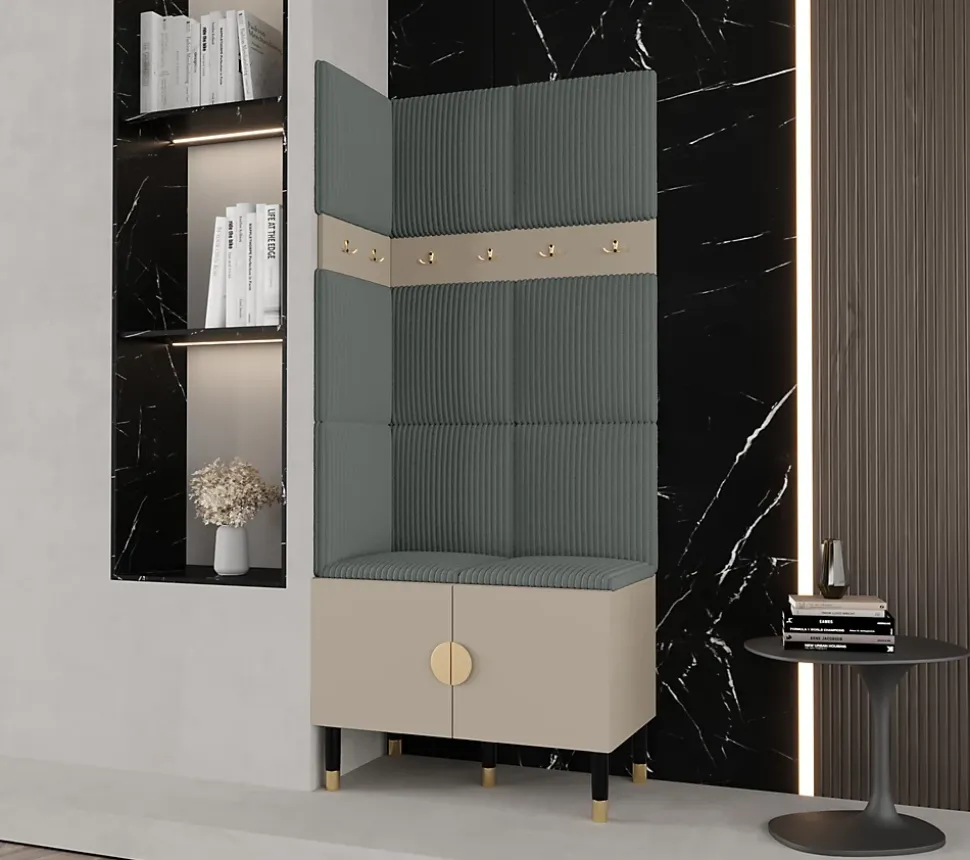 Ensemble de garde-robe Palermo 11 200x84x46 (Cachemire + Poso 60)