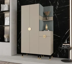 Ensemble de garde-robe Palermo 6 200x116x46 (Cachemire + Poso 60)