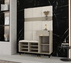 Ensemble de garde-robe Palermo 5 200x126x46 (Cachemire + Poso 60)