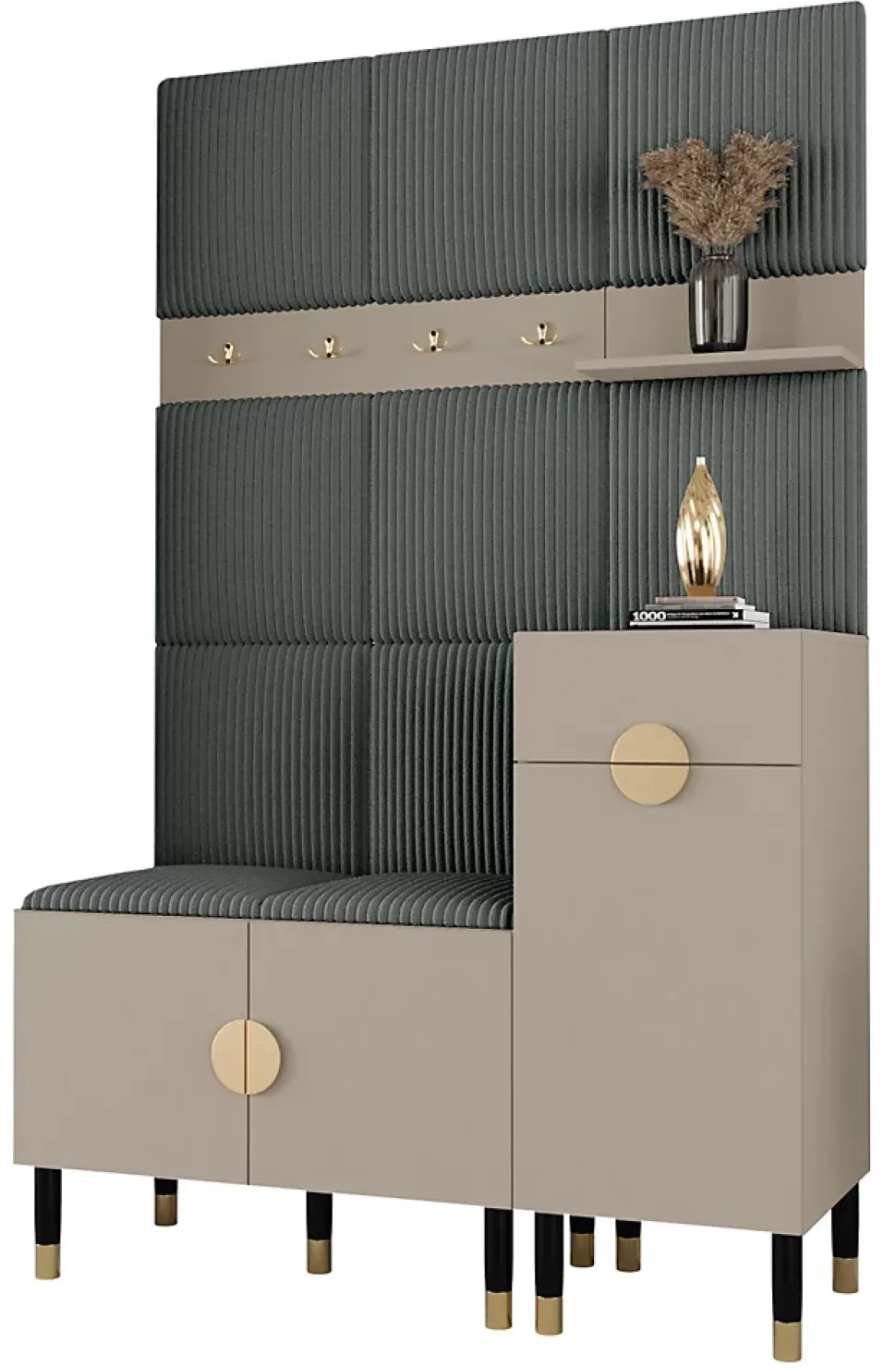 Ensemble de garde-robe Palermo 5 200x126x46 (Cachemire + Poso 60)