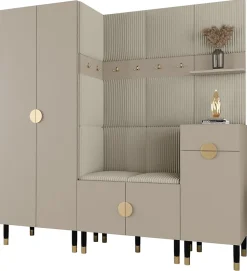 Ensemble de garde-robe Palermo 1 200x200x46 (Cachemire + Poso 100)