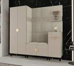 Ensemble de garde-robe Palermo 1 200x200x46 (Cachemire + Poso 100)