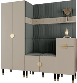 Ensemble de garde-robe Palermo 1 200x200x46 (Cachemire + Poso 60)