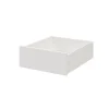 Ensemble de meubles de rangement portes battantes miroir et tiroirs sous pente et/ou comble blancs GoodHome Atomia H. 225 x L. 275 x P. 60 cm