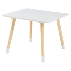 Ensemble de table et 2 chaises pour enfants Hovle blanc en.casa