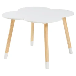 Ensemble de table et 2 chaises pour enfants Epim blanc en.casa
