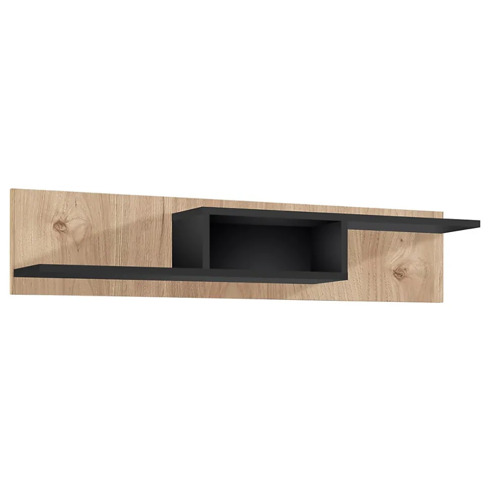 Ensemble Meuble TV Design "Cross" 330cm Naturel
