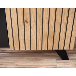 Ensemble Meuble TV "Liam" 320cm Naturel & Noir