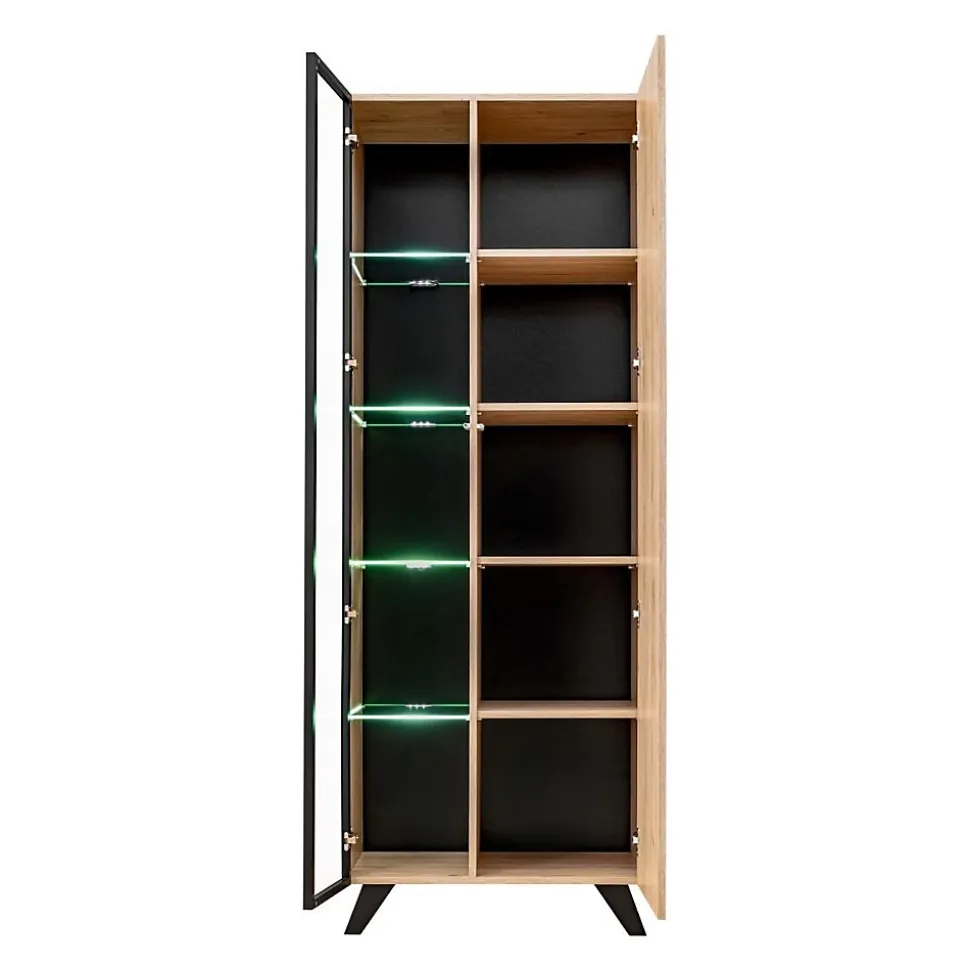 Ensemble Meuble TV "Liam" 320cm Naturel & Noir
