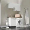 Ensemble meubles buanderie avec emplacement lave-linge - B02