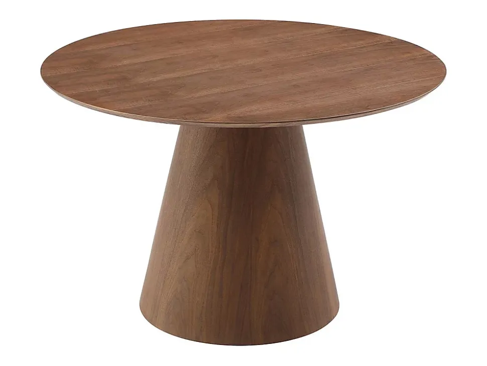 Ensemble table ANTALIZA + 4 chaises NIYAMA - Naturel foncé et gris