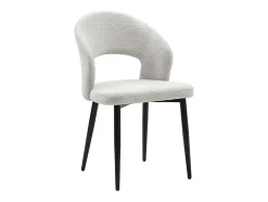 Ensemble table ANTALIZA + 4 chaises NIYAMA - Naturel foncé et gris