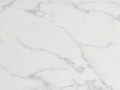 Ensemble table CATONAV + 4 chaises CELOLA - Blanc et crème