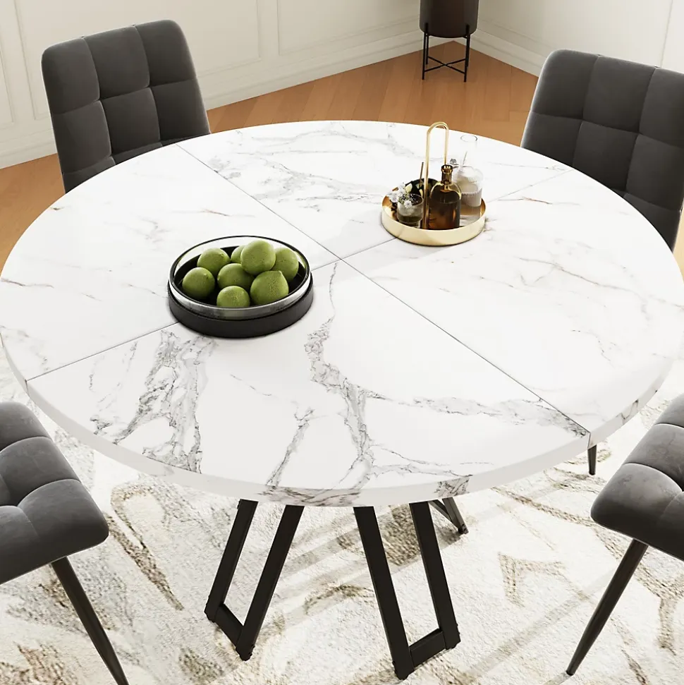 Ensemble table et chaises 100x100x76 cm carrée avec 4 chaises assise rembourrée velours, structure métal