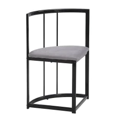 Ensemble Table et Chaises de Salle à Manger, Table Blanche avec Chaises en Velours et Pieds Noirs, Design Élégant, 140x80x76 cm