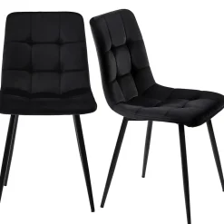 Ensemble table et chaises 120x75x75 cm avec 4 chaises, table rectangulaire, assise rembourrée et pieds dorés