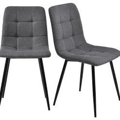 Ensemble table et chaises 117x75x75 cm table rectangulaire plateau MDF effet marbre avec 4 chaises assise en lin