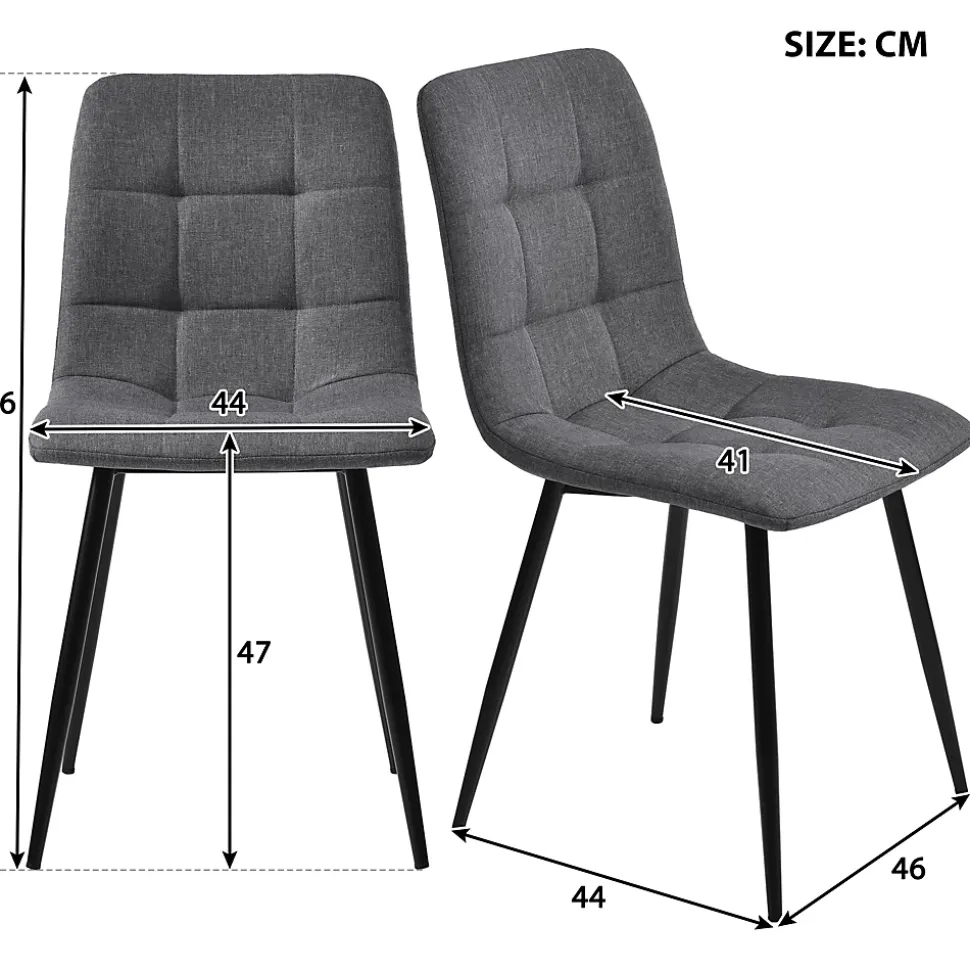 Ensemble table et chaises 117x75x75 cm table rectangulaire plateau MDF effet marbre avec 4 chaises assise en lin
