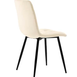 Ensemble table et chaises 140x80x75 cm avec 4 chaises velours gris, plateau MDF effet marbre et pieds métal
