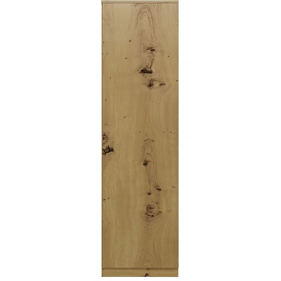 ESME - Armoire simple style scandinave chambre à coucher - 50x50x180 - 1 porte - Dressing