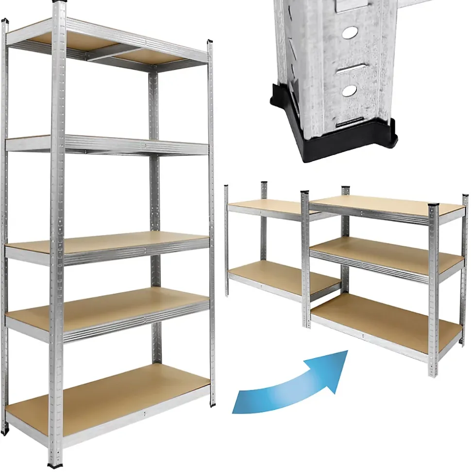 Etagere de Rangement - 170x70x30 cm - Charge jusqu'a 350kg