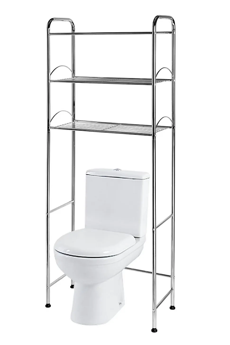 Etagere WC 60X154X25 CM B-466 finition chromee - BATHSTAGE