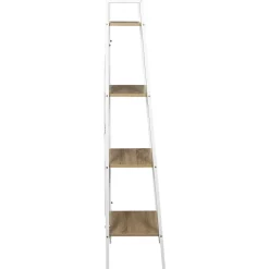 Etagère à 4 planches en bois et métal