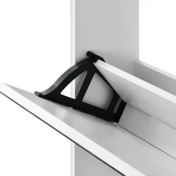 Etagère à Chaussures Vogar Miroir 103 x 63 x 17 cm Blanc en.casa