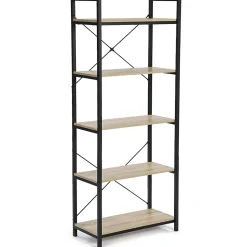Etagère 5 niveaux DETROIT design industriel 170 cm
