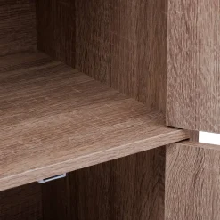 Etagère 4 portes Mix'n Door bois clair - Beige- 5five