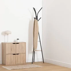 Etagère 4 portes Mix'n Door bois clair - Beige- 5five