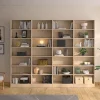 Etagère bibliothèque effet chêne GoodHome Pecan H. 220 x l. 73,8 x P. 29,4 cm