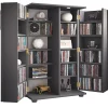 Etagère CD/DVD média Engalo H. 93 x L. 60 x P. 31 cm Anthracite