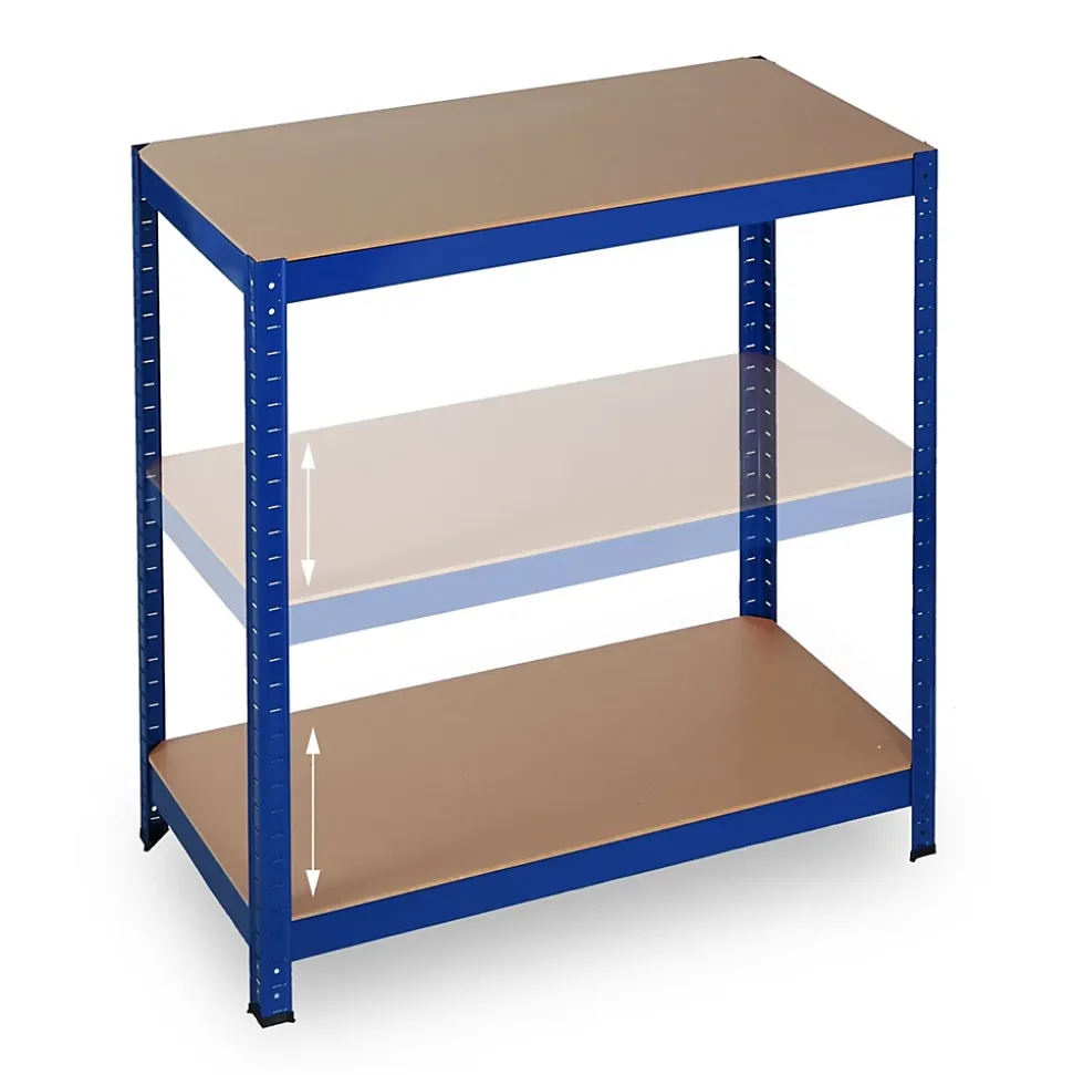 etagère charge lourde meuble de rangement bleu Helloshop26