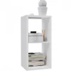 Etagère cube 2 casiers blanc mat - CLASSICO