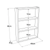etagère de cuisine 3 niveaux 60 beige Helloshop26