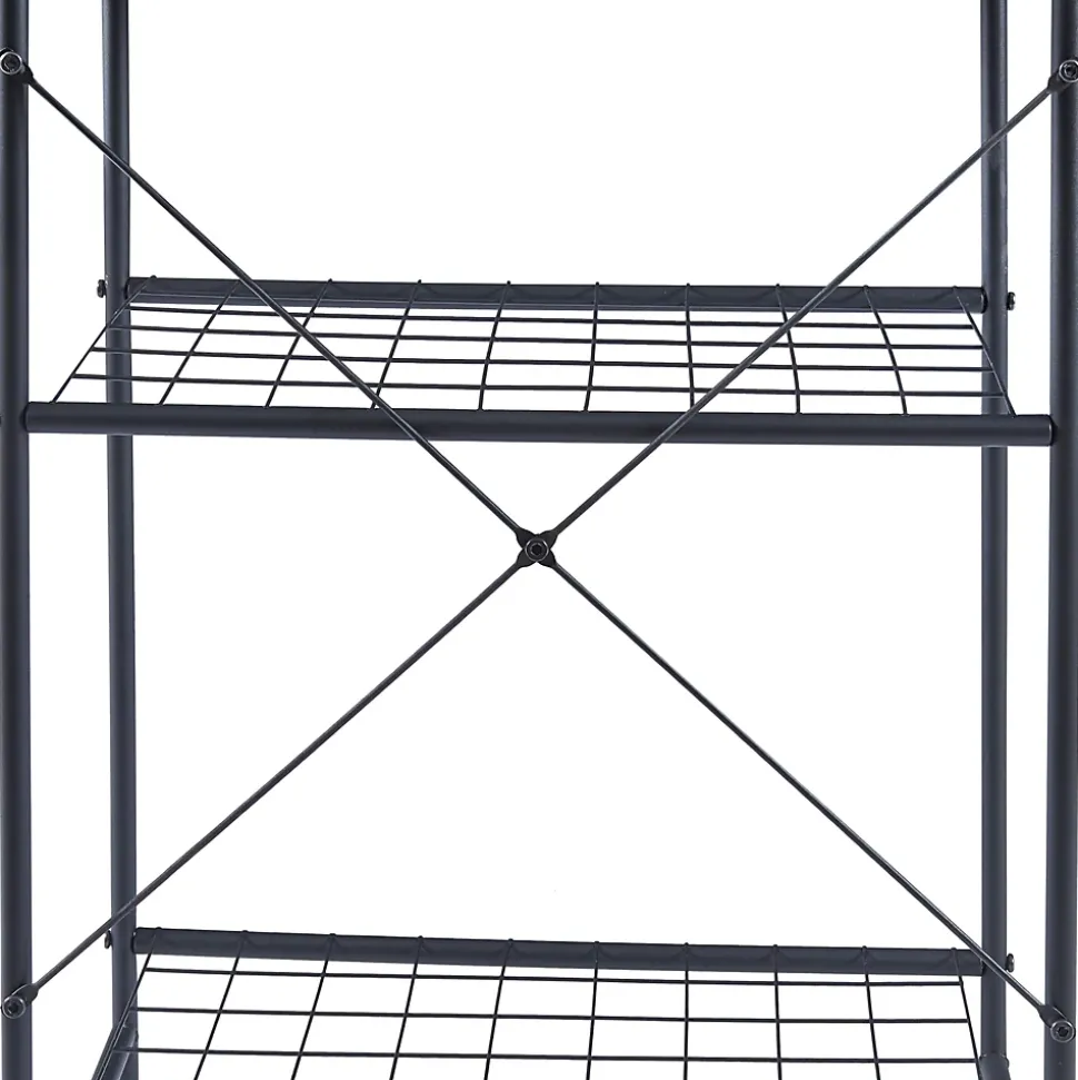 etagère de cuisine 150 x 60 noir Helloshop26