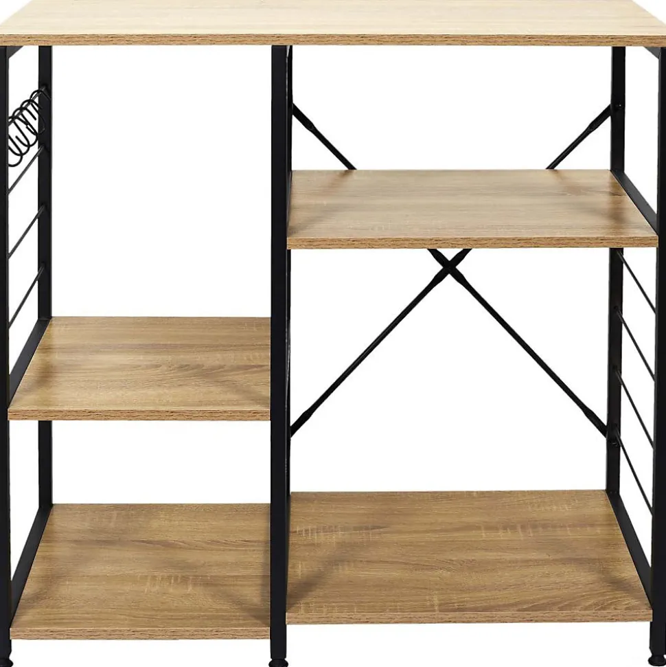 Etagère de cuisine en bois et métal Stan